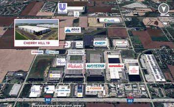 2800 Ellis Rd, Joliet, IL - Aerial map view