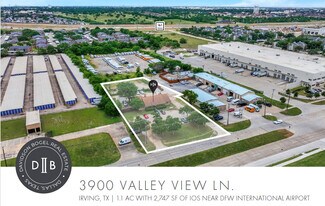 Plus de détails pour 3900 Valley View Ln, Irving, TX - Bureau à louer