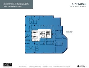 1100 Wayne Ave, Silver Spring, MD à louer Plan d’étage- Image 1 de 1