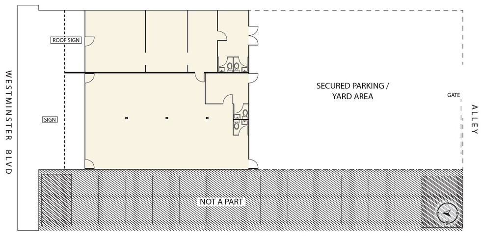 6566-6570 Westminster Blvd, Westminster, CA for sale - Site Plan - Image 2 of 2