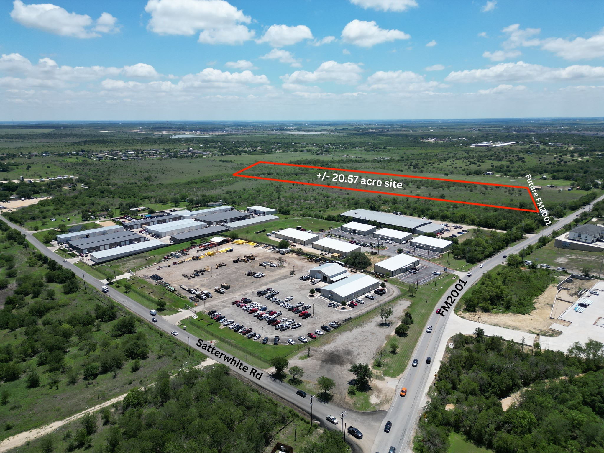 5246 FM 2001, Buda, TX for sale Aerial- Image 1 of 7