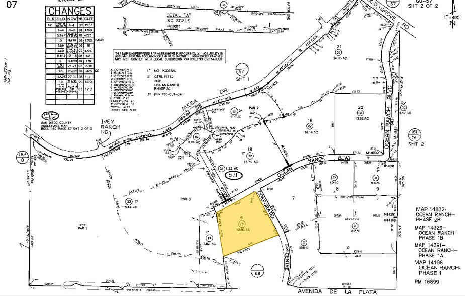 3977 Ocean Ranch Blvd, Oceanside, CA à louer - Plan cadastral - Image 2 de 9