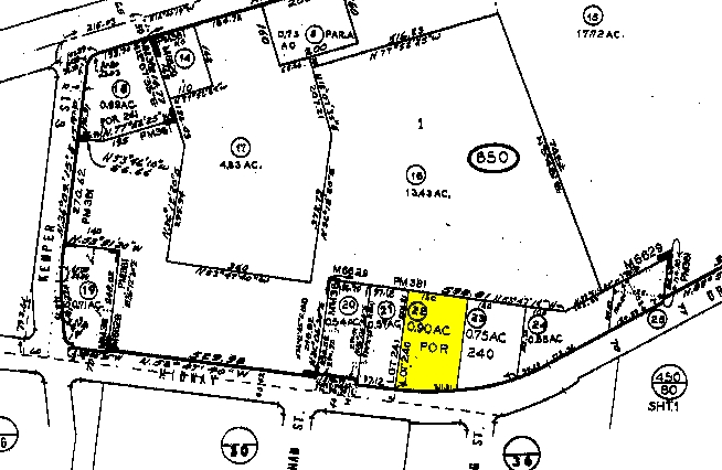 3434 Midway Dr, San Diego, CA à louer - Plan cadastral - Image 2 de 9