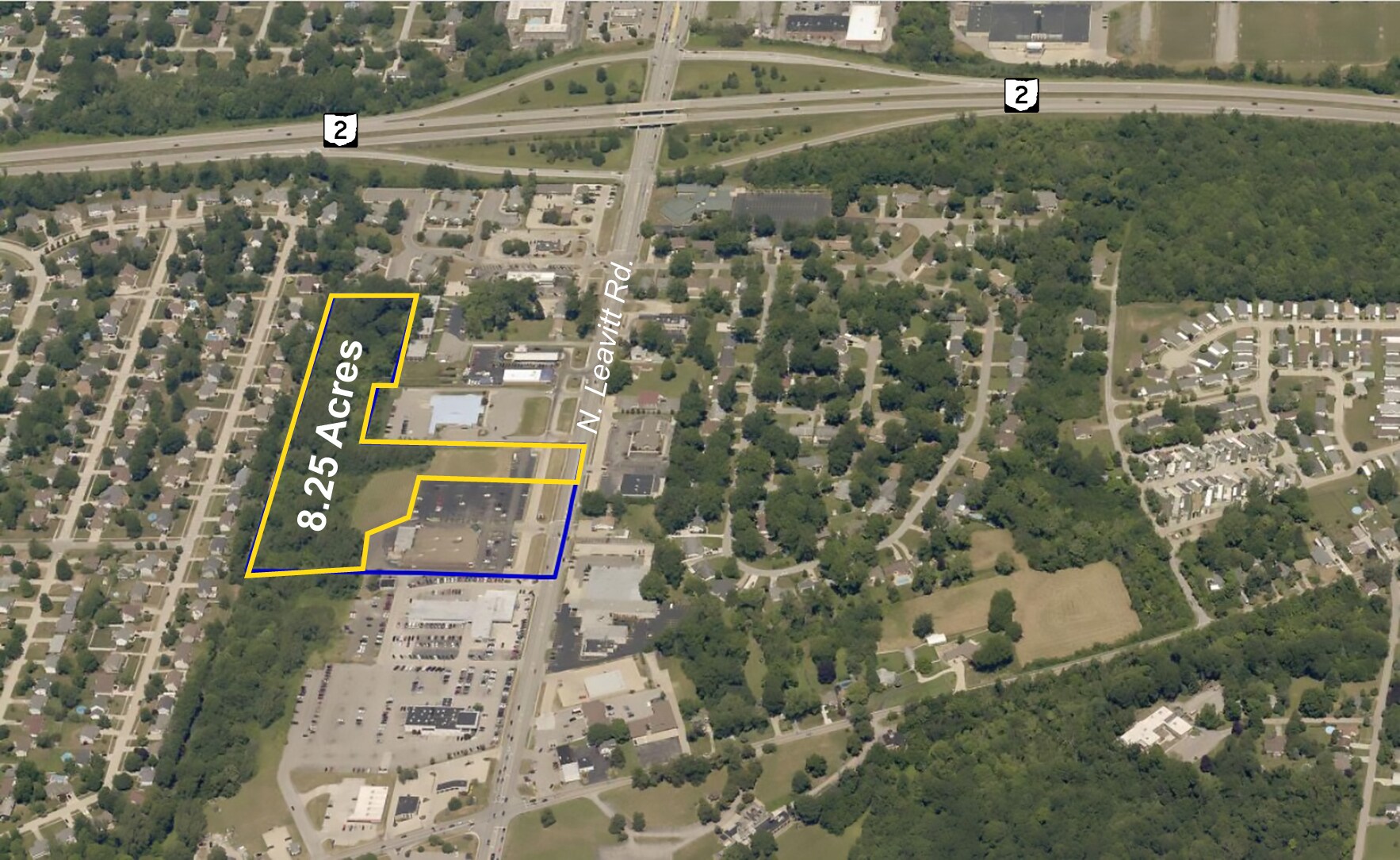 300 Leavitt Rd, Amherst, OH à vendre Aérien- Image 1 de 2