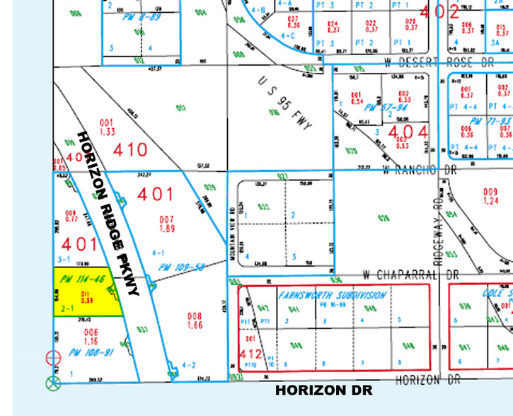 71 W Horizon Ridge Pky, Henderson, NV for lease - Plat Map - Image 2 of 8