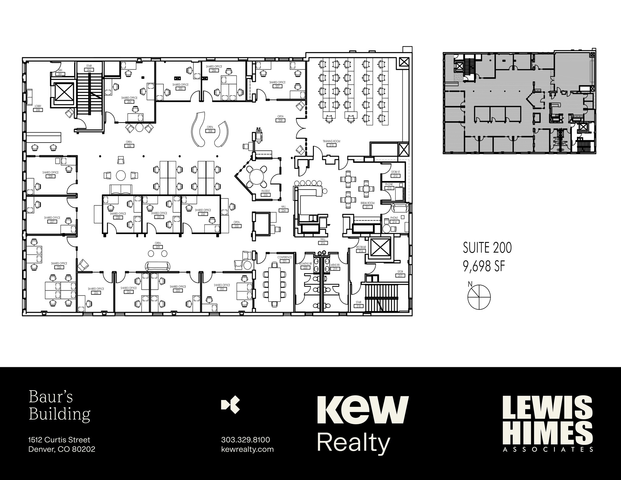 1512-1514 Curtis St, Denver, CO for lease Site Plan- Image 1 of 17