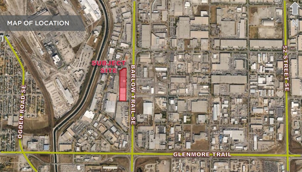 7503 35th St SE, Calgary, AB for sale - Aerial - Image 1 of 1