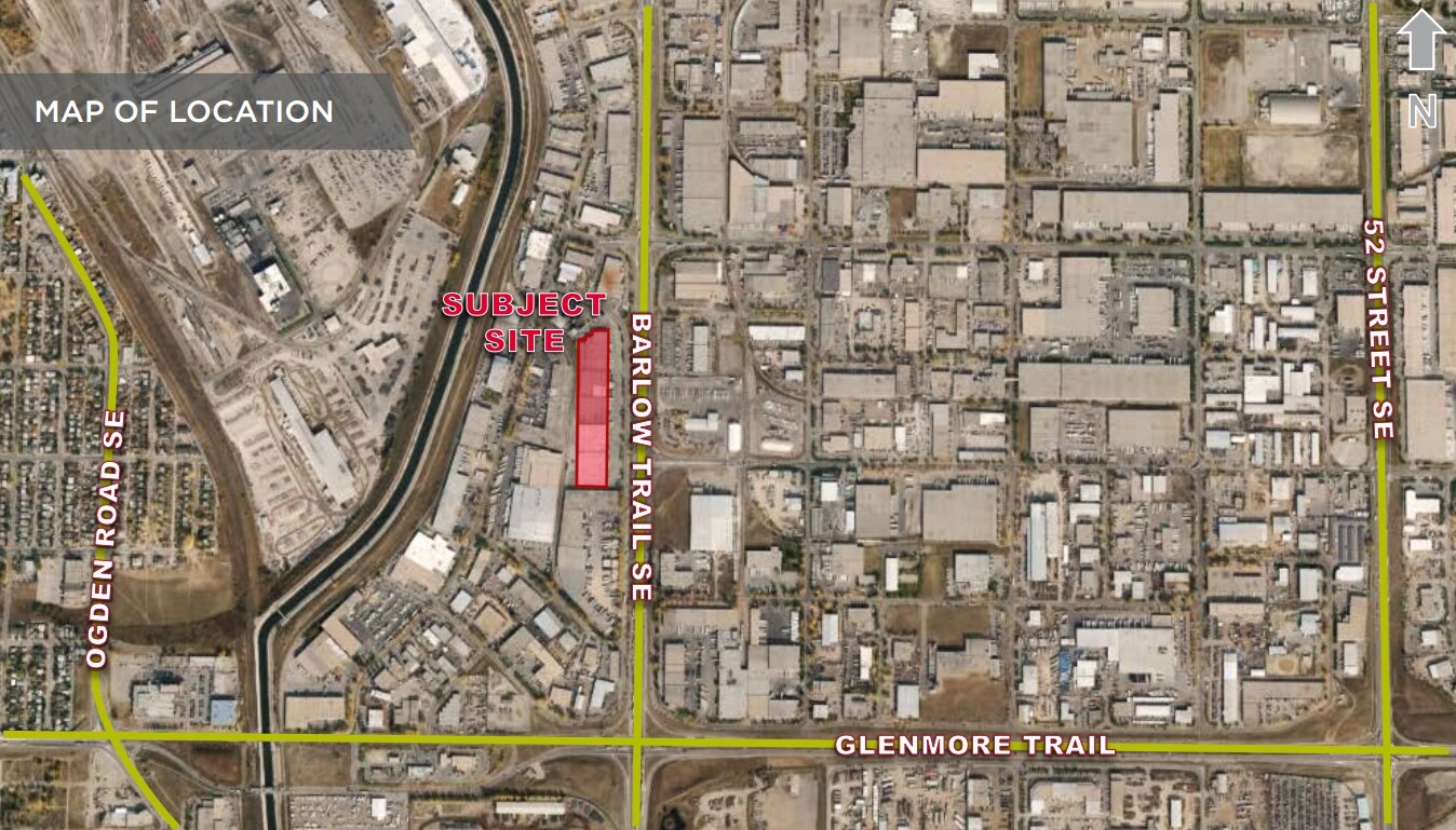 7503 35th St SE, Calgary, AB for sale Aerial- Image 1 of 1