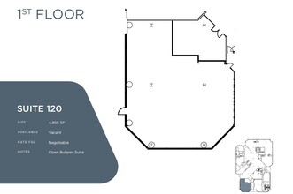 401 W A St, San Diego, CA à louer Plan d’étage- Image 1 de 1