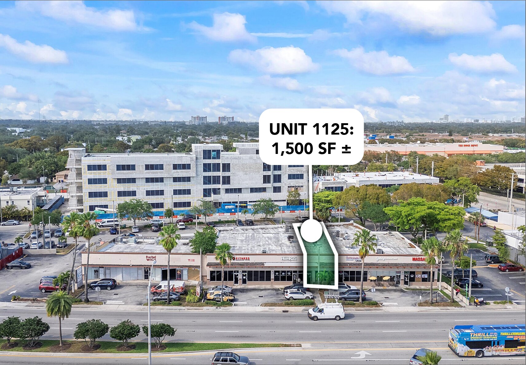 1119-1131 NE 163rd St, North Miami Beach, FL à louer Photo du bâtiment- Image 1 de 8