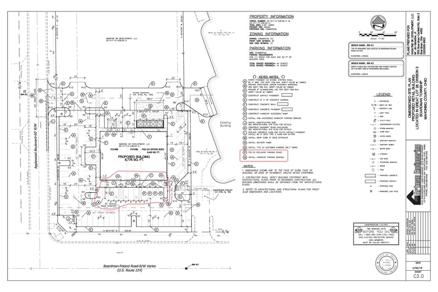 Applewood Blvd, Boardman, OH à louer - Plan de site - Image 2 de 5