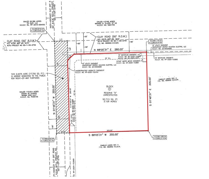 Katy Hockley Cut Off Rd & Clay rd, Katy, TX for sale - Building Photo - Image 3 of 3