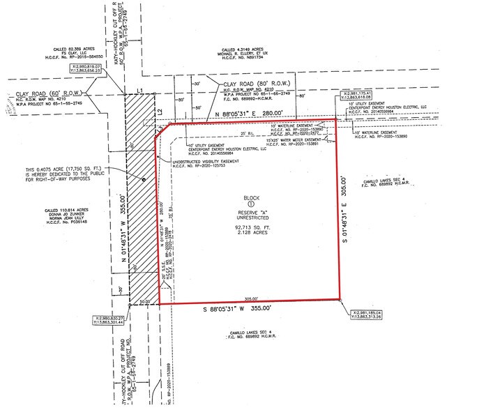 Katy Hockley Cut Off Rd & Clay rd, Katy, TX à vendre - Photo du bâtiment - Image 3 de 3