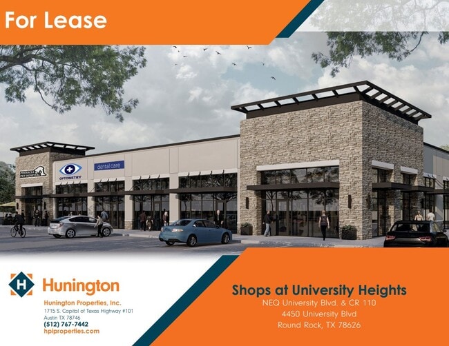 More details for 4450 University Blvd, Round Rock, TX - Office/Retail for Lease