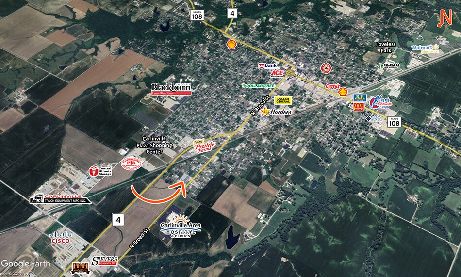 1325 N Broad St, Carlinville, IL à vendre - Photo du bâtiment - Image 2 de 20