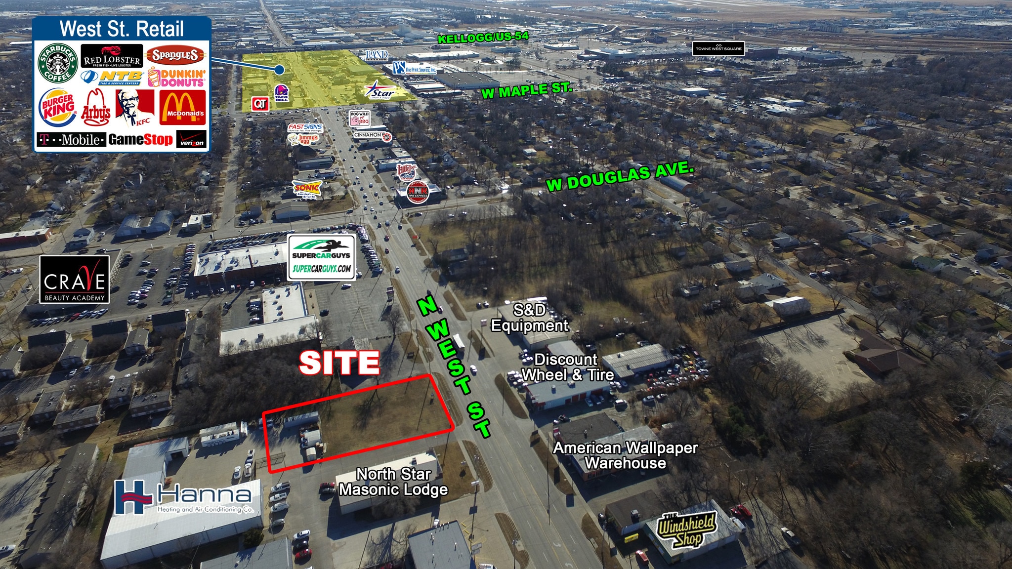 206 N West St, Wichita, KS for lease Primary Photo- Image 1 of 22