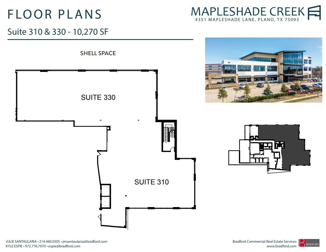4351 Mapleshade Ln, Plano, TX for lease Floor Plan- Image 1 of 2
