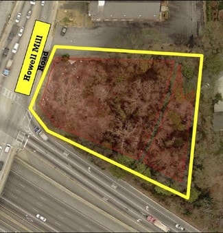 Plus de détails pour 1849 Howell Mill Rd, Atlanta, GA - Terrain à vendre