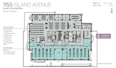1155 Island Ave, San Diego, CA for lease Floor Plan- Image 1 of 1