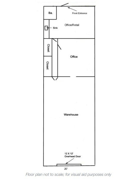 400 S Compress Rd, Las Cruces, NM à louer Plan d’étage- Image 1 de 1