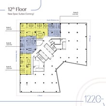 1220 L St NW, Washington, DC à louer Plan d’étage- Image 1 de 6