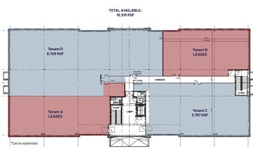 13515 Steele Creek Rd, Charlotte, NC à louer Plan d’étage- Image 1 de 1
