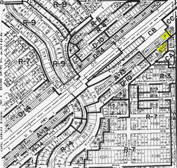 420 S Dixie Hwy, Coral Gables, FL à louer - Plan cadastral - Image 2 de 44