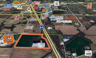 Plus de détails pour Wells Bypass and Ambassador Road, Mount Vernon, IL - Terrain à vendre