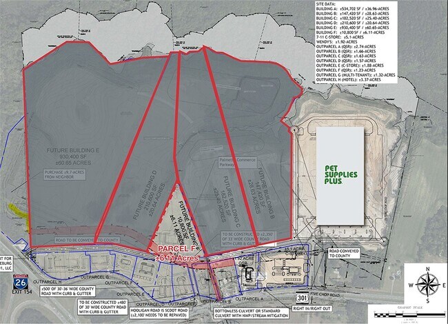 Plus de détails pour 000 Hwy 301, Orangeburg, SC - Terrain à vendre