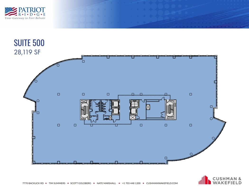 7770 Backlick Rd, Springfield, VA for lease Floor Plan- Image 1 of 1