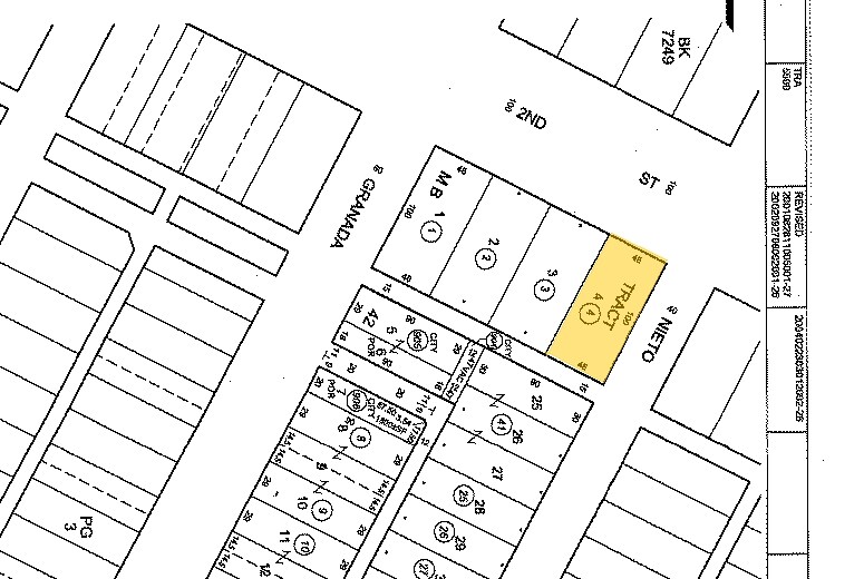 5128 E 2nd St, Long Beach, CA à louer - Plan cadastral - Image 2 de 7