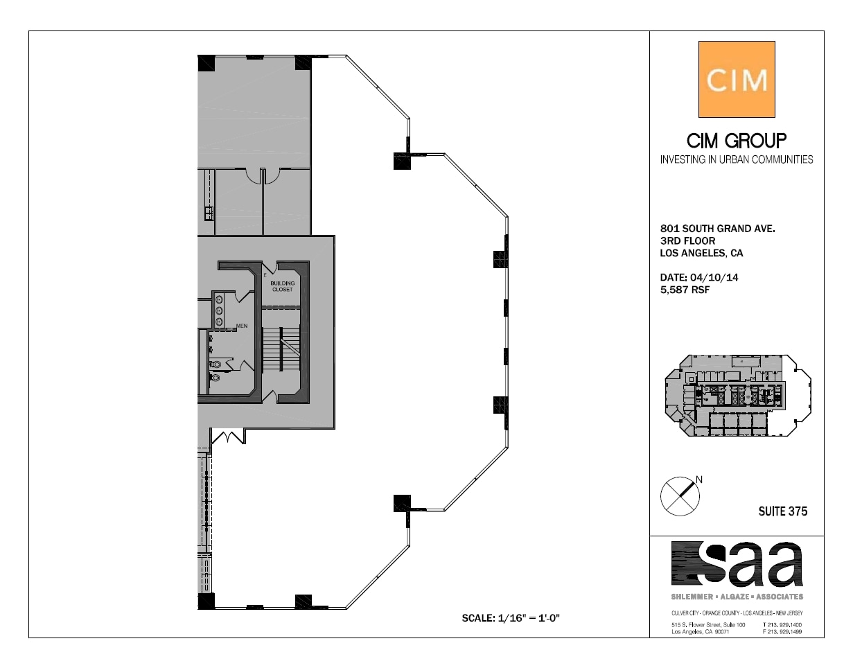 801 S Grand Ave, Los Angeles, CA for lease Floor Plan- Image 1 of 1