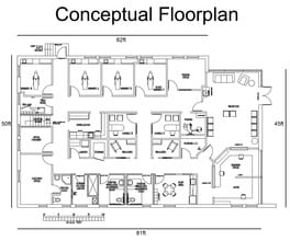 1452 Church St, Decatur, GA for lease Floor Plan- Image 1 of 6