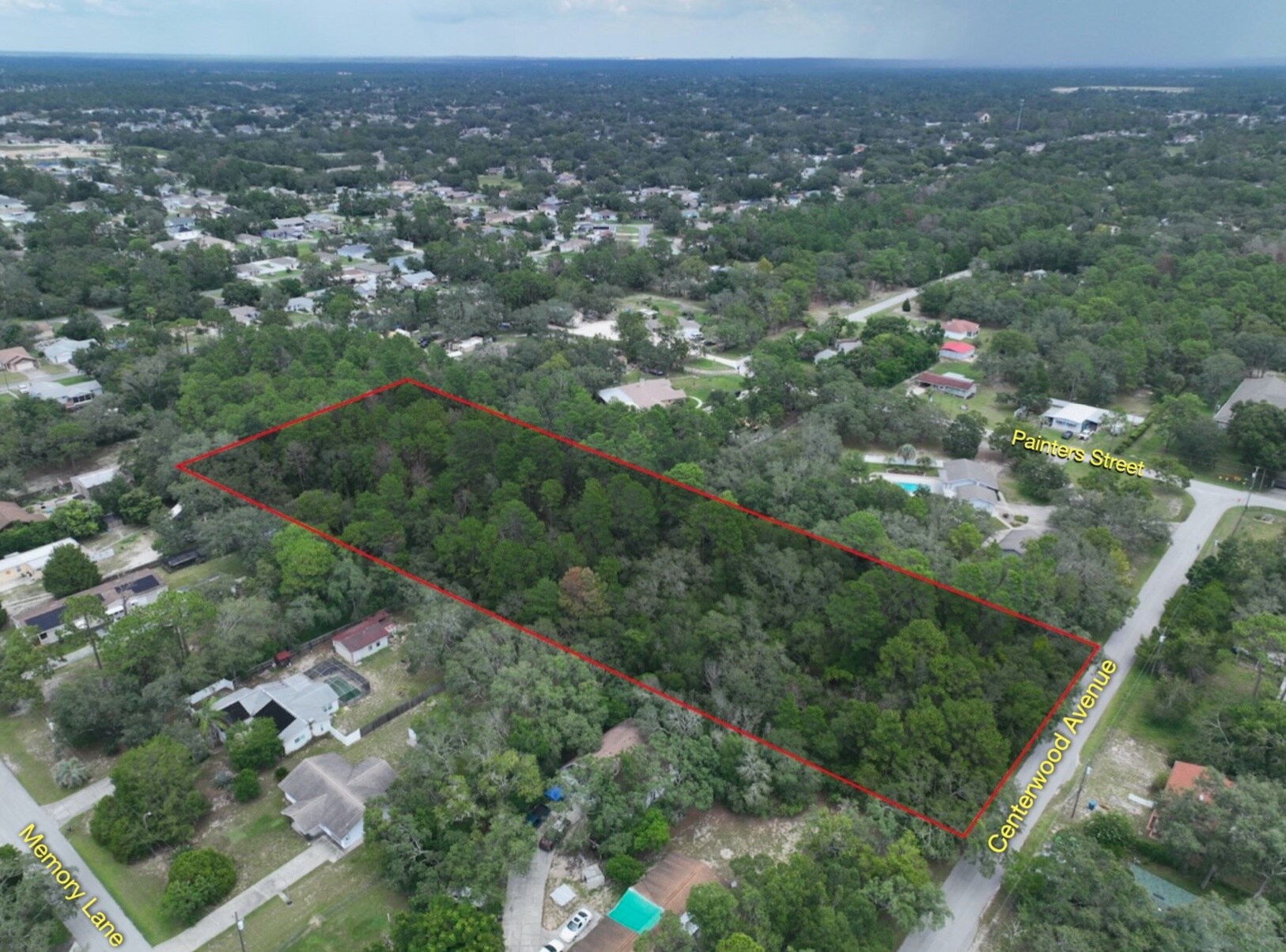7486 Centerwood Ave, Spring Hill, FL à vendre Aérien- Image 1 de 4