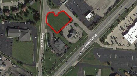 1101 Columbus Ave, Lebanon, OH for sale - Aerial - Image 1 of 1