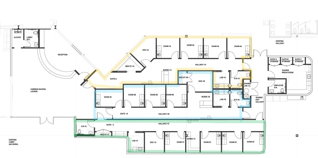 1329 W Walnut Hill Ln, Irving, TX à louer Plan d’étage- Image 1 de 10
