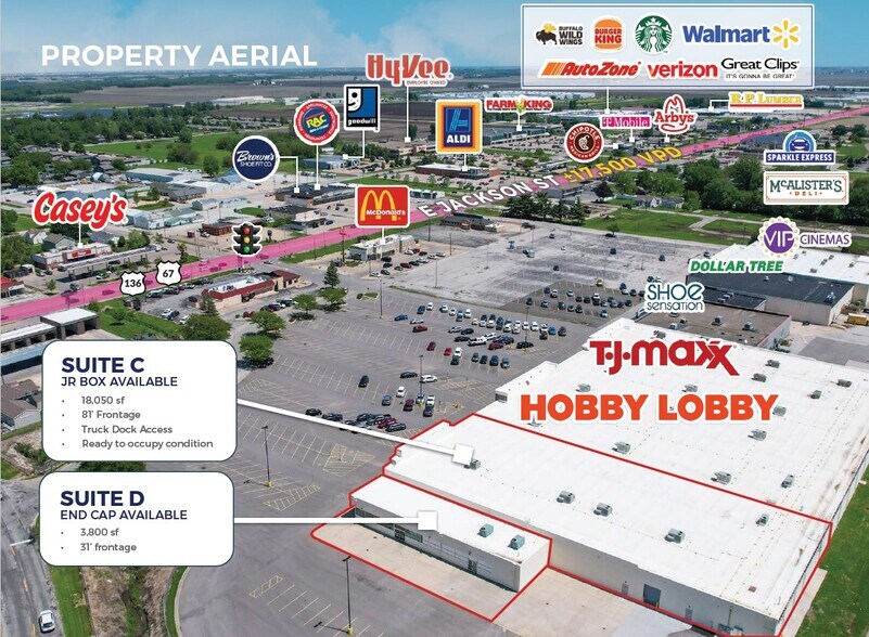 1325 E Jackson St, Macomb, IL for lease - Building Photo - Image 2 of 6