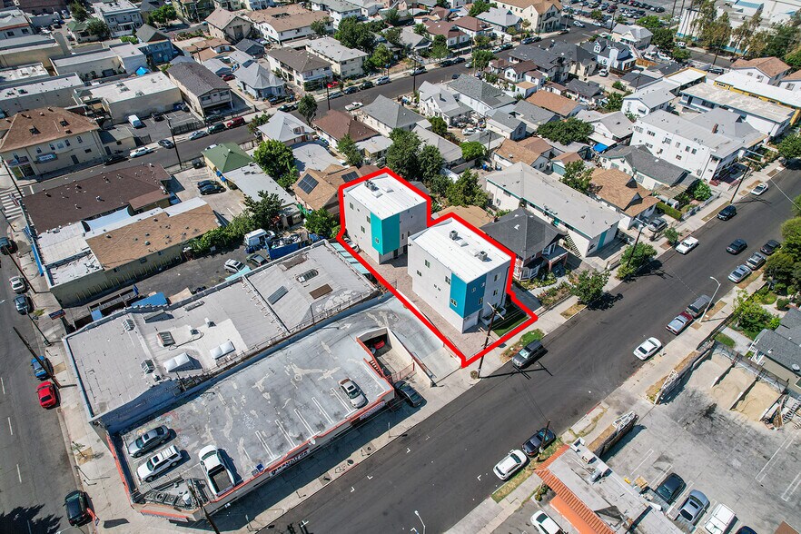 1243 S Catalina St, Los Angeles, CA for sale - Aerial - Image 3 of 11