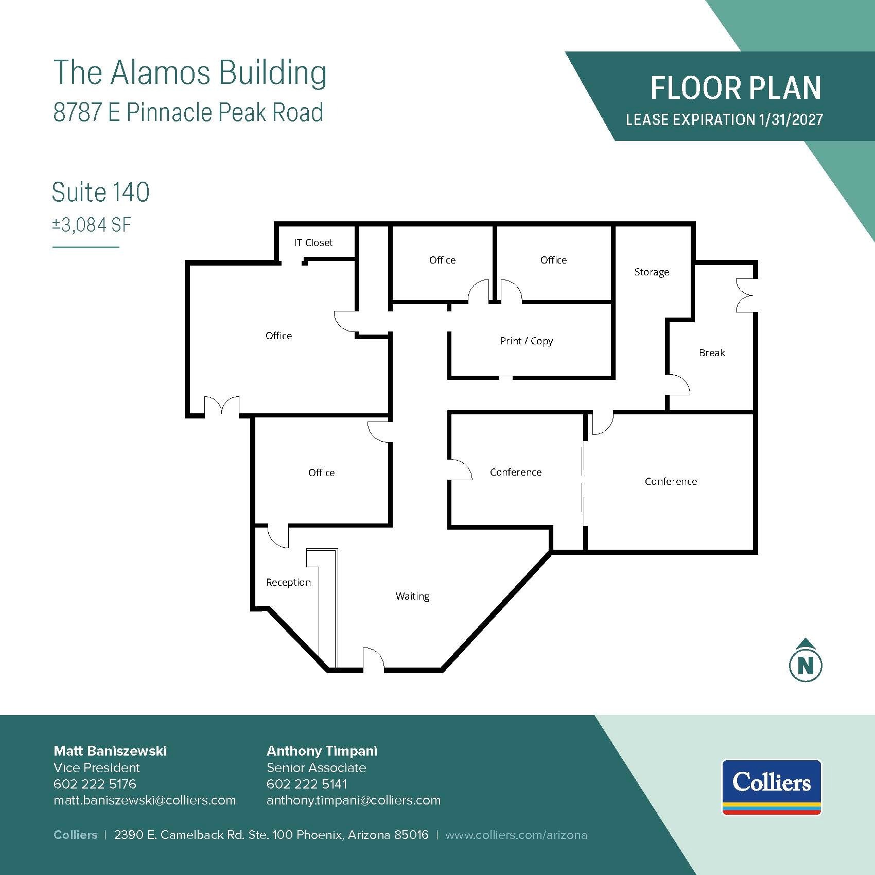 8787 E Pinnacle Peak Rd, Scottsdale, AZ for lease Floor Plan- Image 1 of 1