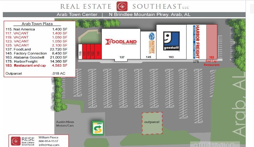 111 N Brindlee Mountain Pky, Arab, AL for lease - Primary Photo - Image 1 of 1