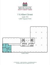 116 Albert St, Ottawa, ON for lease Floor Plan- Image 2 of 2