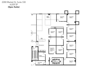 2280 Market St, Riverside, CA for lease Floor Plan- Image 1 of 1