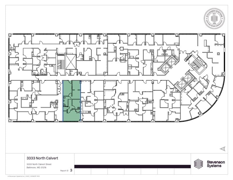 3333 N Calvert St, Baltimore, MD for lease Floor Plan- Image 1 of 1