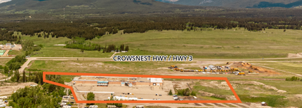 3706 18 Ave, Crowsnest Pass, AB for lease Aerial- Image 1 of 3