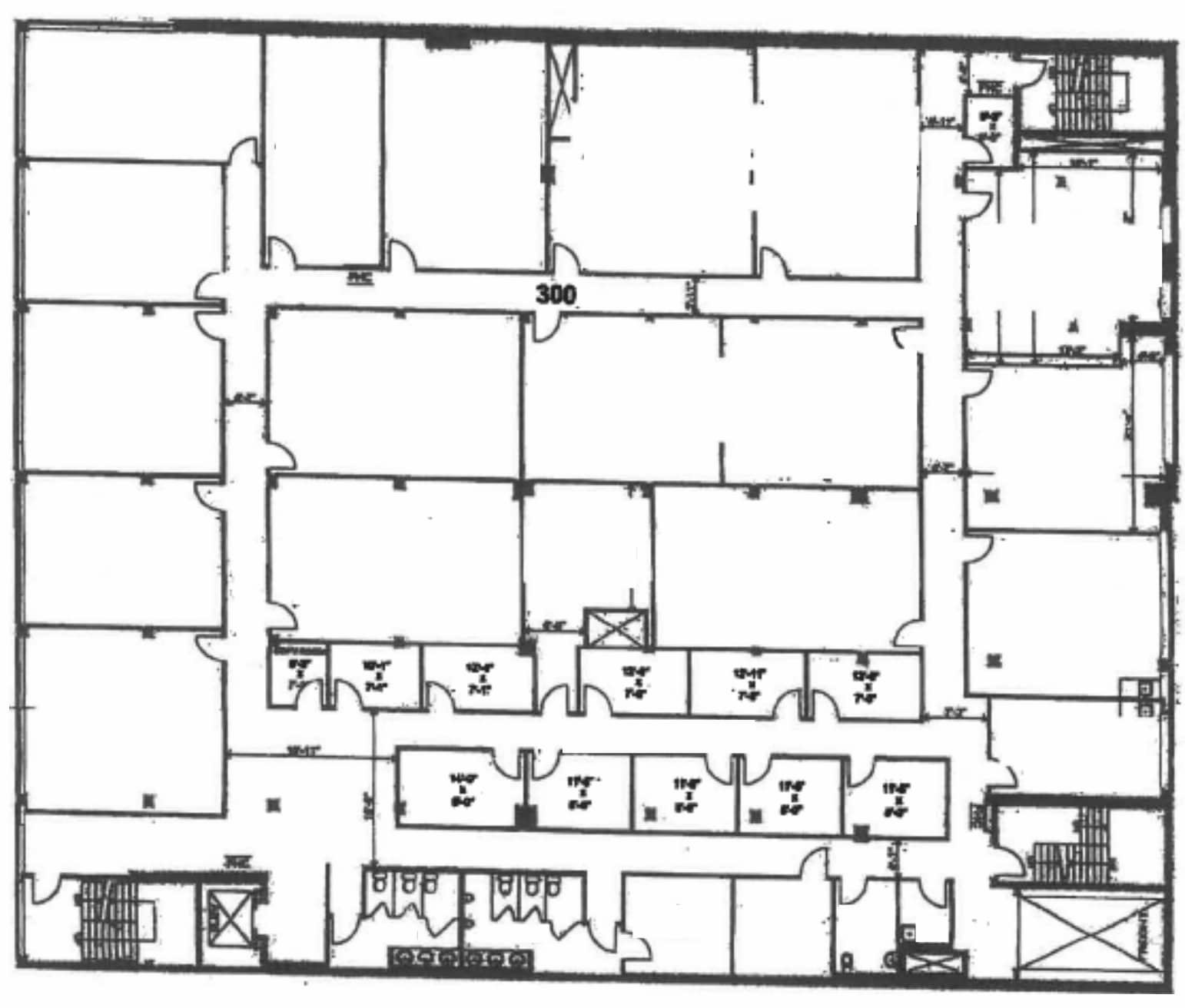 543-547 Yonge St, Toronto, ON à louer Plan d’étage- Image 1 de 1