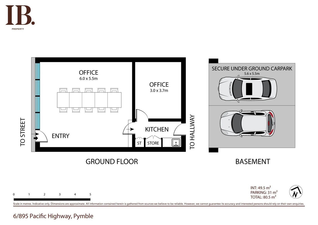 895 Pacific Hwy, Pymble, NSW 2073 - Unit 6 - - Floor Plan - Image 1 of 4