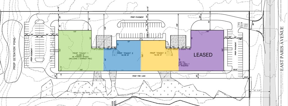 6207 E Paris Ave SE, Caledonia, MI à louer - Photo du bâtiment - Image 2 de 2