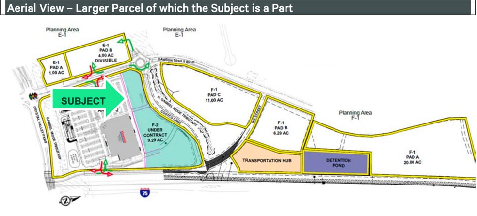 101 Dawson Dr, Castle Rock, CO for lease - Site Plan - Image 3 of 4