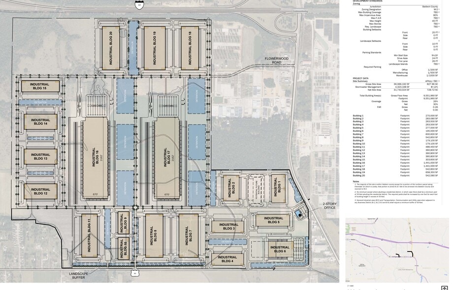 N Hickory St, Loxley, AL for lease - Site Plan - Image 2 of 7