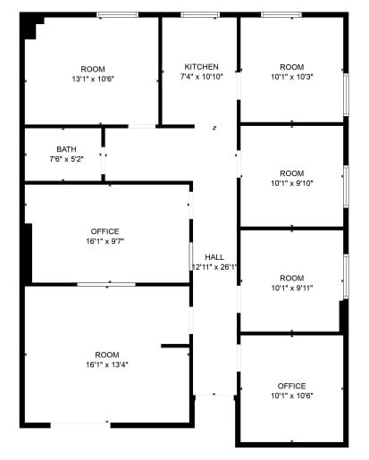 7350 W College Dr, Palos Heights, IL for lease Floor Plan- Image 1 of 13